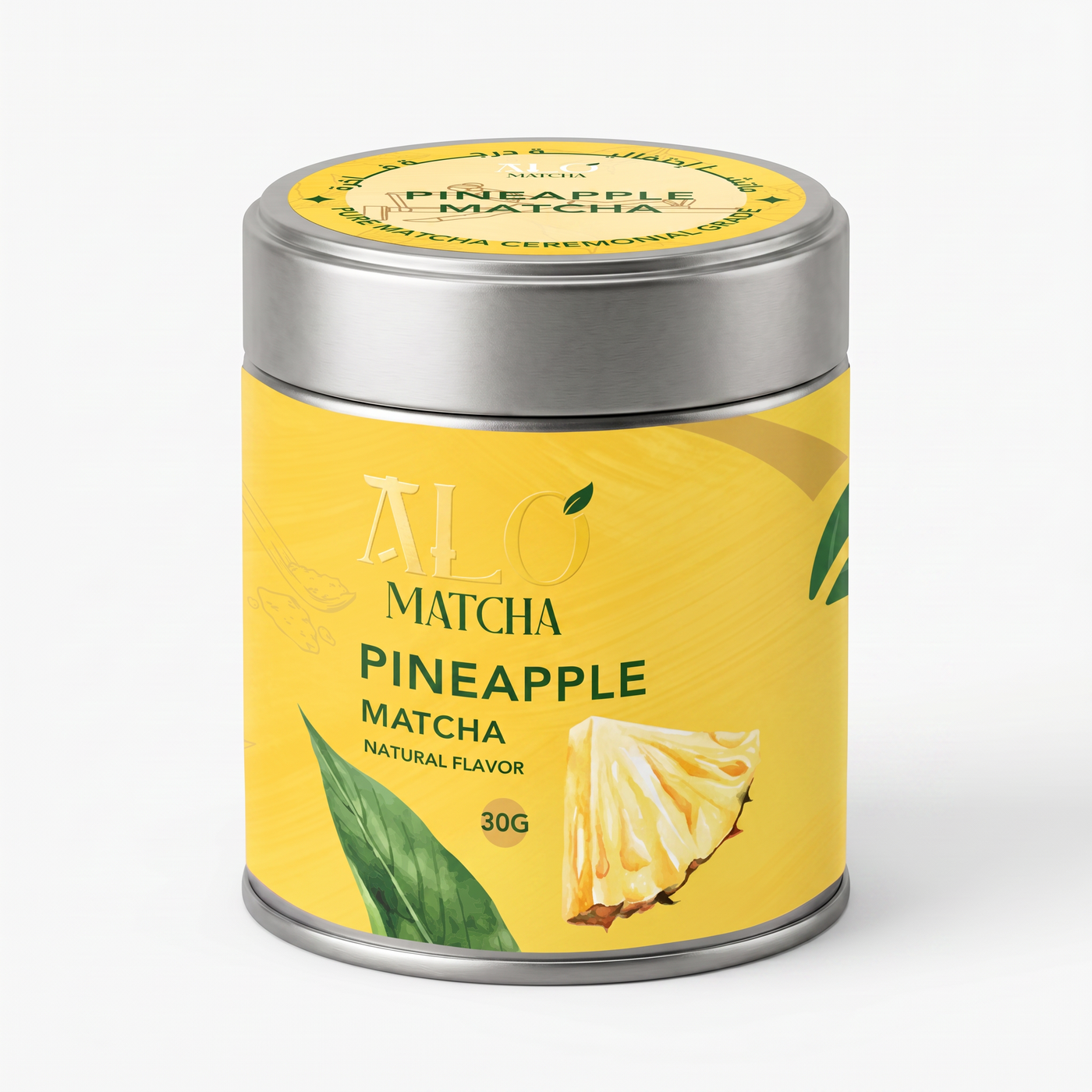 Pineapple Matcha — Tin 30g
