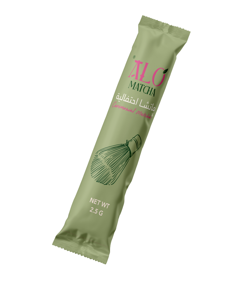 Matcha Tea Sachet Box — 12 Sachets